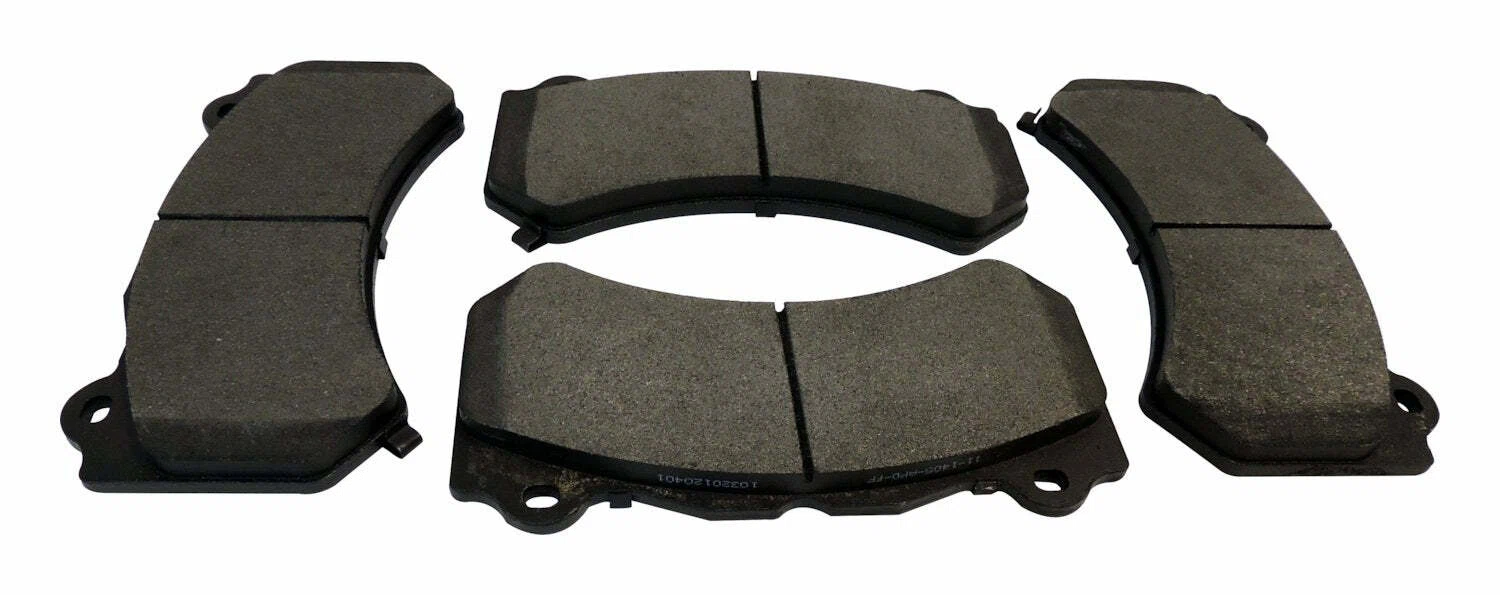 Crown Automotive - Semi-Metallic Gray Brake Pad Set - 68144427AB